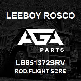 LB851372SRV Leeboy Rosco ROD,FLIGHT SCRE | AGA Parts