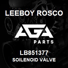 LB851377 Leeboy Rosco SOILENOID VALVE | AGA Parts