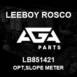 LB851421 Leeboy Rosco OPT,SLOPE METER | AGA Parts