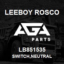 LB851535 Leeboy Rosco SWITCH,NEUTRAL | AGA Parts