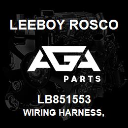 LB851553 Leeboy Rosco WIRING HARNESS, | AGA Parts