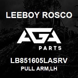 LB851605LASRV Leeboy Rosco PULL ARM,LH | AGA Parts