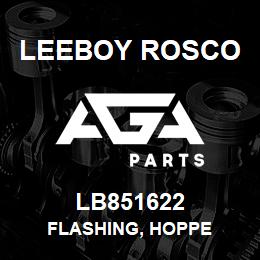 LB851622 Leeboy Rosco FLASHING, HOPPE | AGA Parts