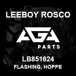 LB851624 Leeboy Rosco FLASHING, HOPPE | AGA Parts