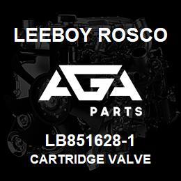 LB851628-1 Leeboy Rosco CARTRIDGE VALVE | AGA Parts