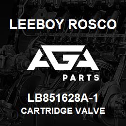 LB851628A-1 Leeboy Rosco CARTRIDGE VALVE | AGA Parts