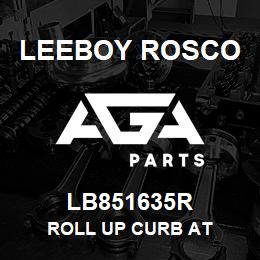 LB851635R Leeboy Rosco ROLL UP CURB AT | AGA Parts