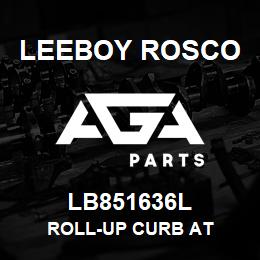 LB851636L Leeboy Rosco ROLL-UP CURB AT | AGA Parts