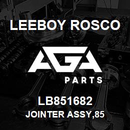 LB851682 Leeboy Rosco JOINTER ASSY,85 | AGA Parts