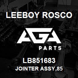 LB851683 Leeboy Rosco JOINTER ASSY,85 | AGA Parts