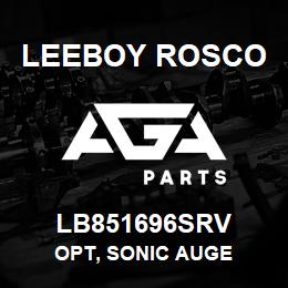 LB851696SRV Leeboy Rosco OPT, SONIC AUGE | AGA Parts