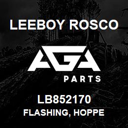 LB852170 Leeboy Rosco FLASHING, HOPPE | AGA Parts