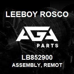 LB852900 Leeboy Rosco ASSEMBLY, REMOT | AGA Parts