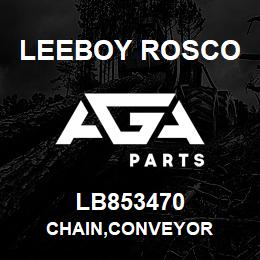 LB853470 Leeboy Rosco CHAIN,CONVEYOR | AGA Parts