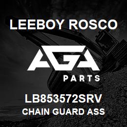 LB853572SRV Leeboy Rosco CHAIN GUARD ASS | AGA Parts