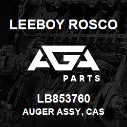 LB853760 Leeboy Rosco AUGER ASSY, CAS | AGA Parts