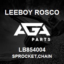 LB854004 Leeboy Rosco SPROCKET,CHAIN | AGA Parts