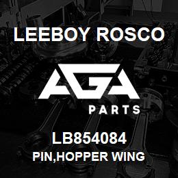 LB854084 Leeboy Rosco PIN,HOPPER WING | AGA Parts