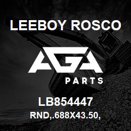 LB854447 Leeboy Rosco RND,.688X43.50, | AGA Parts