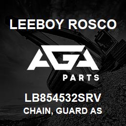 LB854532SRV Leeboy Rosco CHAIN, GUARD AS | AGA Parts