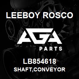 LB854618 Leeboy Rosco SHAFT,CONVEYOR | AGA Parts