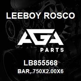 LB855568 Leeboy Rosco BAR,.750X2.00X6 | AGA Parts