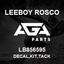 LB856595 Leeboy Rosco DECAL,KIT,TACK | AGA Parts