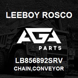 LB856892SRV Leeboy Rosco CHAIN,CONVEYOR | AGA Parts