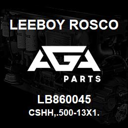 LB860045 Leeboy Rosco CSHH,.500-13X1. | AGA Parts