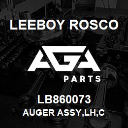 LB860073 Leeboy Rosco AUGER ASSY,LH,C | AGA Parts