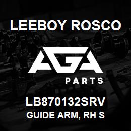 LB870132SRV Leeboy Rosco GUIDE ARM, RH S | AGA Parts