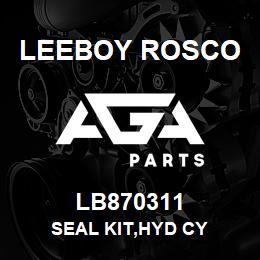 LB870311 Leeboy Rosco SEAL KIT,HYD CY | AGA Parts