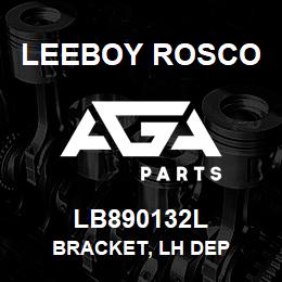 LB890132L Leeboy Rosco BRACKET, LH DEP | AGA Parts