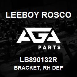 LB890132R Leeboy Rosco BRACKET, RH DEP | AGA Parts