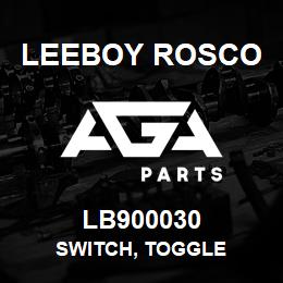 LB900030 Leeboy Rosco SWITCH, TOGGLE | AGA Parts