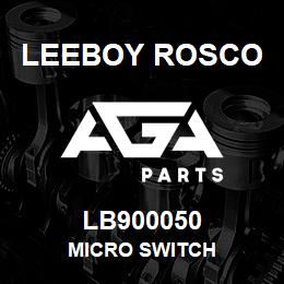 LB900050 Leeboy Rosco MICRO SWITCH | AGA Parts