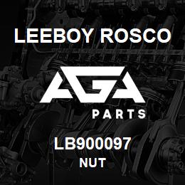 LB900097 Leeboy Rosco NUT | AGA Parts