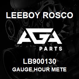 LB900130 Leeboy Rosco GAUGE,HOUR METE | AGA Parts