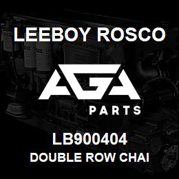 LB900404 Leeboy Rosco DOUBLE ROW CHAI | AGA Parts