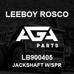 LB900405 Leeboy Rosco JACKSHAFT W/SPR | AGA Parts