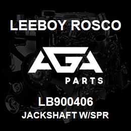 LB900406 Leeboy Rosco JACKSHAFT W/SPR | AGA Parts