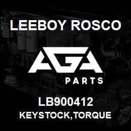 LB900412 Leeboy Rosco KEYSTOCK,TORQUE | AGA Parts