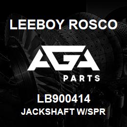 LB900414 Leeboy Rosco JACKSHAFT W/SPR | AGA Parts