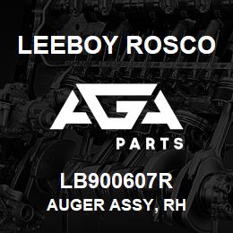 LB900607R Leeboy Rosco AUGER ASSY, RH | AGA Parts