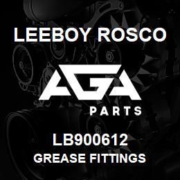 LB900612 Leeboy Rosco GREASE FITTINGS | AGA Parts