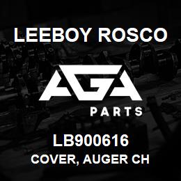 LB900616 Leeboy Rosco COVER, AUGER CH | AGA Parts