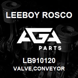 LB910120 Leeboy Rosco VALVE,CONVEYOR | AGA Parts