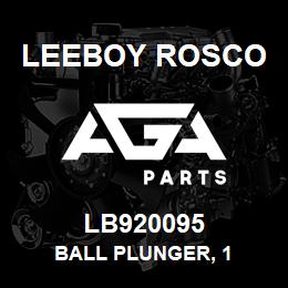 LB920095 Leeboy Rosco BALL PLUNGER, 1 | AGA Parts