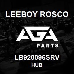 LB920096SRV Leeboy Rosco HUB | AGA Parts