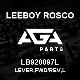 LB920097L Leeboy Rosco LEVER,FWD/REV,L | AGA Parts